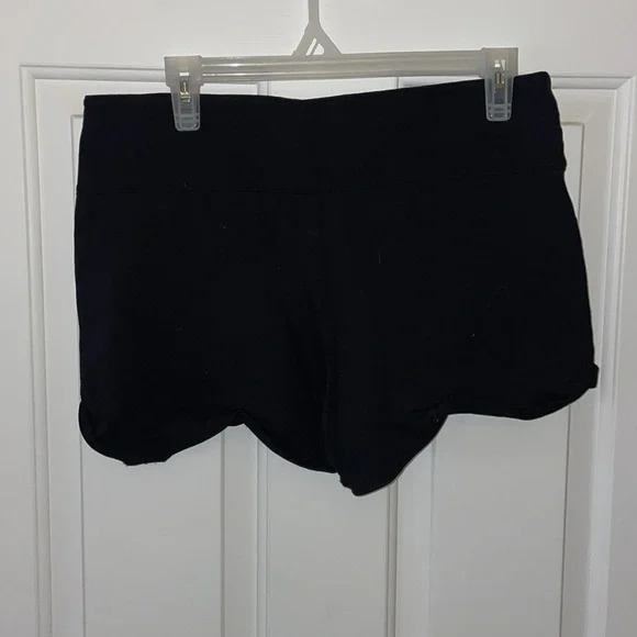Black High Waisted Shorts - Picture 2 of 2